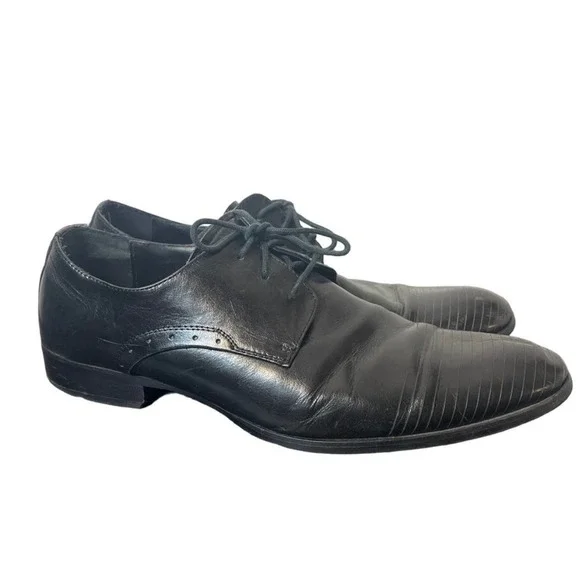Kenneth Cole | Shoes | Kenneth Cole Black Leather Wing Tip  display picture 1